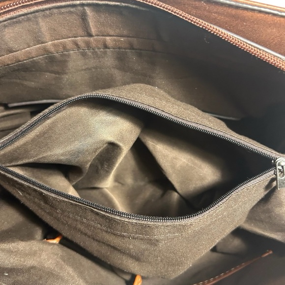 Hema Zhuofan Brown Vegan Leather Bag - Picture 10 of 14